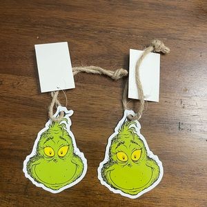 Grinch Metal Ornament Signs 2023 BRAND NEW